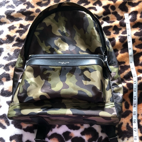mk camo backpack